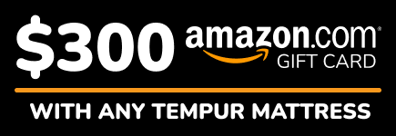 $300 Amazon Gift Card Tempur