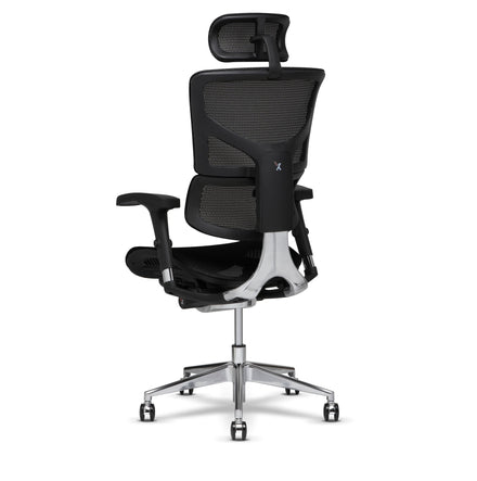 X-Chair X2 K-Sport Mgmt Chair Black Back Left