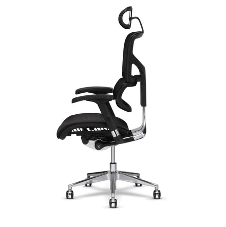 X-Chair X2 K-Sport Mgmt Chair Black Left