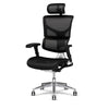 X-Chair X2 K-Sport Mgmt Chair Black Front Left