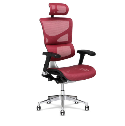 X-Chair X2 K-Sport Mgmt Chair Red Front Right