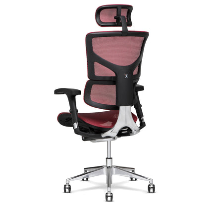 X-Chair X2 K-Sport Mgmt Chair Red Back Left