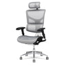 X-Chair X2 K-Sport Mgmt Chair White Front Left