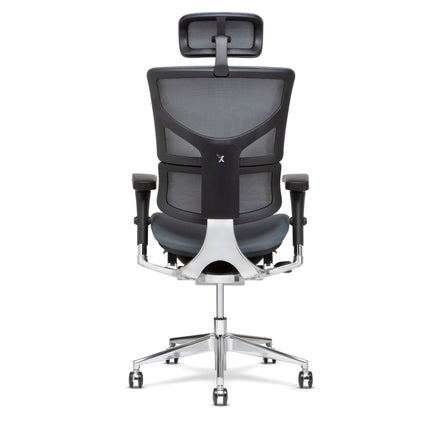 X-Chair X3 ATR Mgmt Chair Grey Back