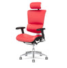 XChair x4 Red SE Leather Headrest Front Left