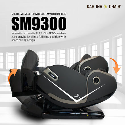Kahuna 4D+Dual AIR Float Flex HSL-Track Infrared SM-9300 Massage Chair