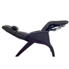 Svago Newton Zero Gravity Reclining Chair Carbon Side View Extended