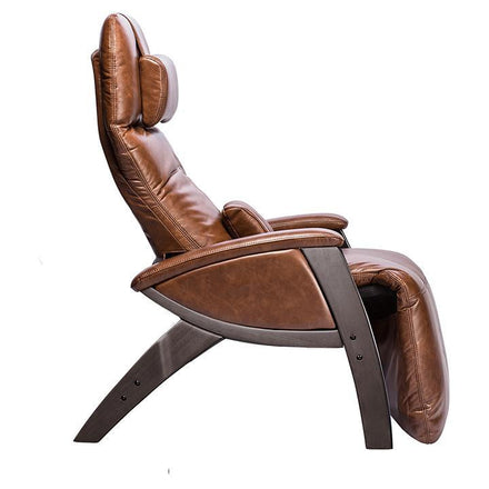 Svago ZGR Plus Zero Gravity Reclining Chair Cognac Side View