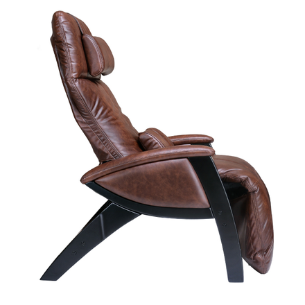 Svago ZGR Plus Zero Gravity Reclining Chair Chestnut Black Side View