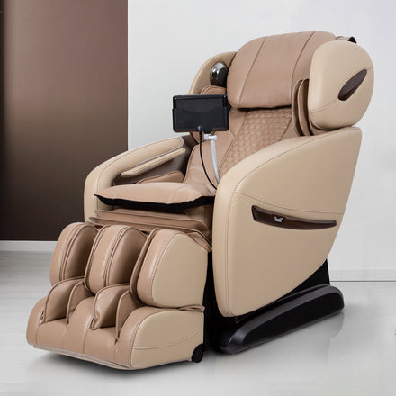 Titan Osaki OS-Pro Alpina Massage Chair Beige Corner View