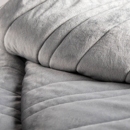 Anchor 15lb Weighted Blanket in Ash Malouf 